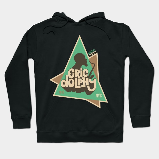 Eric Dolphy Musical Prophet Tribute Shirt Hoodie by Boogosh